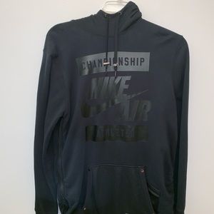 Nike Championship Athletes Black Hoodie - Medium